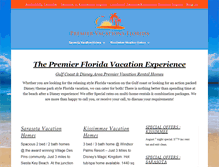 Tablet Screenshot of premiervacationsflorida.com